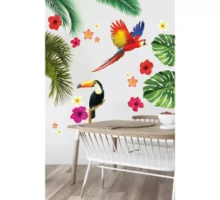 Adesivi murali tropicali 70x80 cm