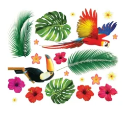 Adesivi murali tropicali 70x80 cm