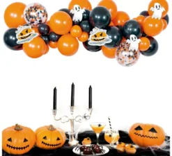 Adesivi per ghirlande di palloncini di Halloween , 45 pezzi
