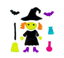 Adesivo gel strega felice