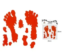 Adesivo in gel con impronte di sangue