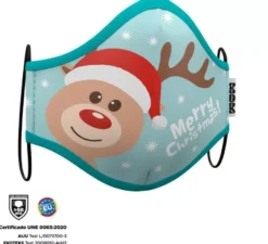 adulti Reno maschera igienico Natale