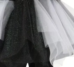 Affascinante costume da Scheletro con gonna in tulle per donna