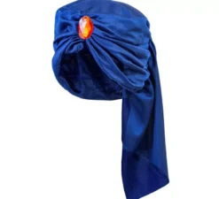 Ali Baba Turbante Blu con Pietra Preziosa