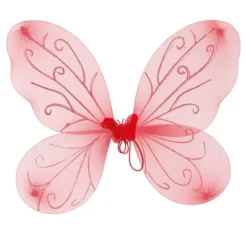 Ali colore rosso per bambina