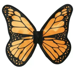 Ali di farfalla di 50 cm arancio e nero
