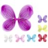 Ali di farfalla per bambini da 40 cm colori assortiti