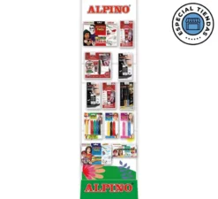 Alpino Makeup Espositore da 70 pezzi per Negozi
