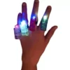 Anelli con luce in colori assortiti 4 unità