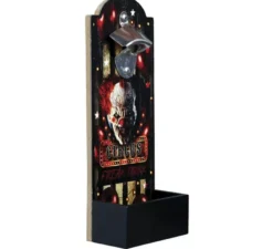 Apribottiglie Circus in legno da muro 30x12 cm