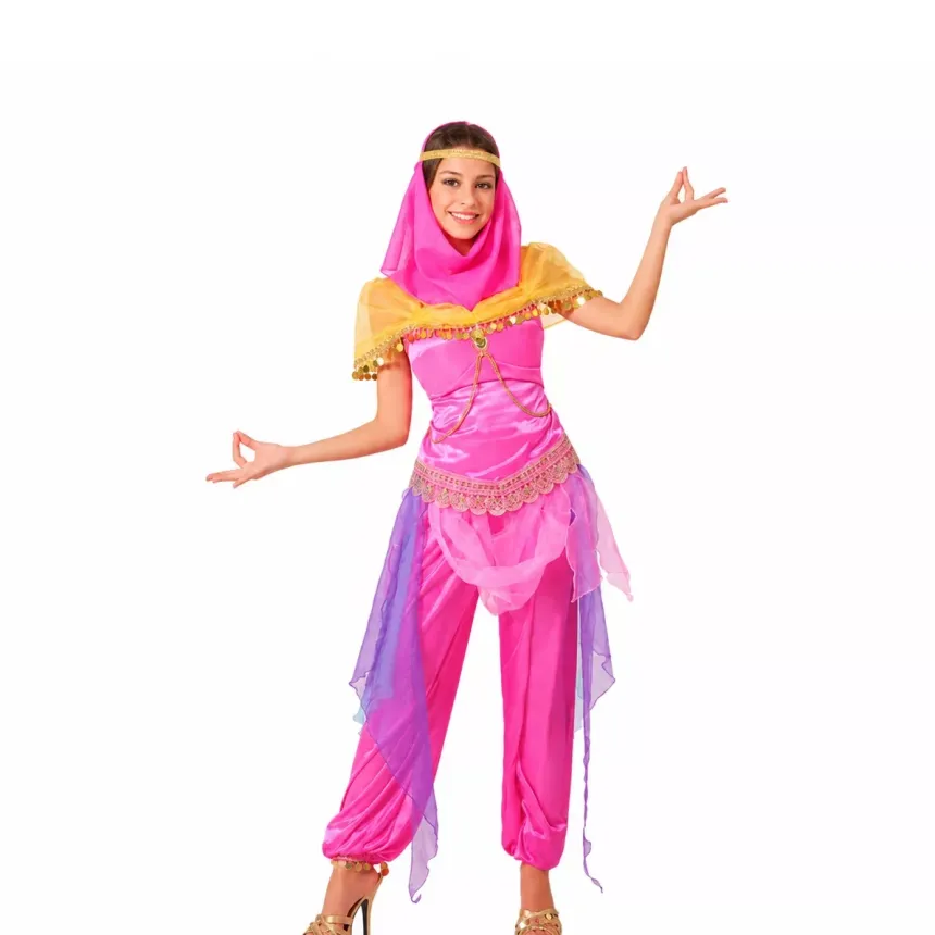 Arabico principessa Costume elegante Rose, womens