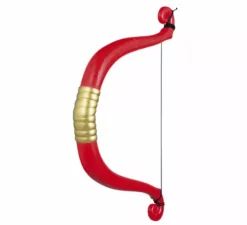Arco rosso di Cupido con freccia 58 cm