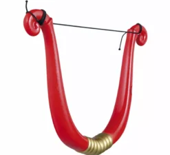 Arco rosso di Cupido con freccia 58 cm