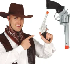 Argento Vaquero pistola 32 cm