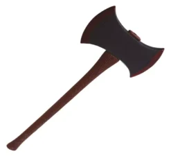 Ascia 2 bordi di esecutore di 73 cm per Halloween