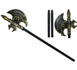 Ascia medievale staccabile di 107 cm