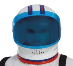 Astronauta Casco bianco e blu