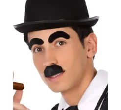 Attore di baffi e sopracciglia anni '20