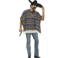Autentico poncho messicano