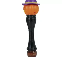 Bacchetta a forma di zucca con luce e suono 32 cm