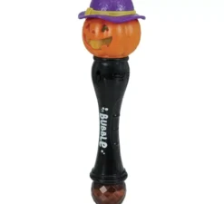 Bacchetta a forma di zucca con luce e suono 32 cm