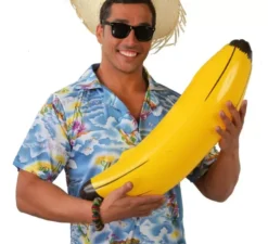 Banana gonfiabile hawaiana di 70 cm