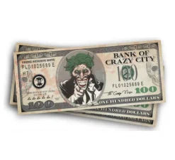 Banconote con immagine di Mr Smile di 6X15 cm