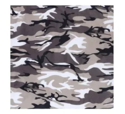Bandana mimetica grigia 54x54 cm