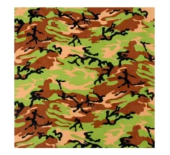 Bandana mimetica verde 54x54 cm