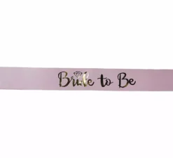 Banda rosa per adulti Bride To Be