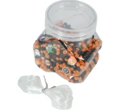 Barattolo da 1300 pezzi di braccialetti di Halloween