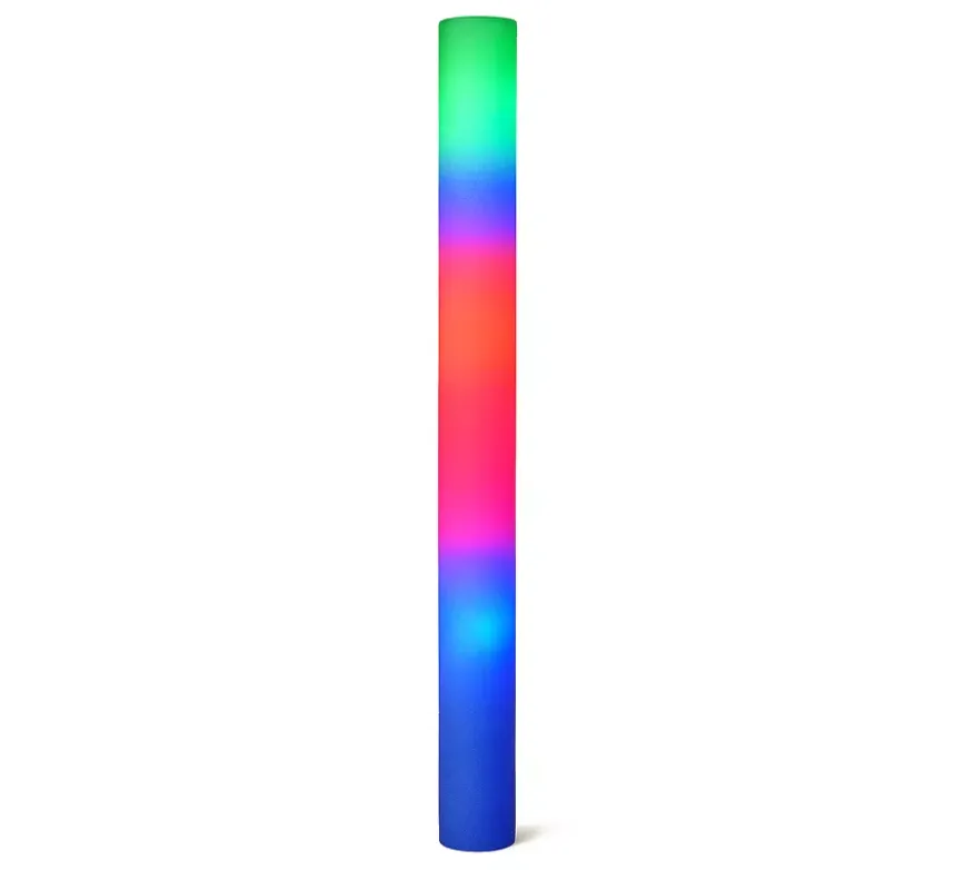 Barra luminosa LED in schiuma da 46,5 cm per feste notturne