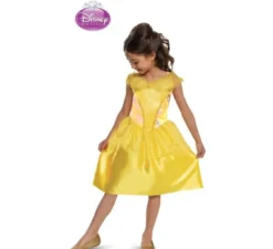 Basic Plus Costume da principessa Belle per bambina