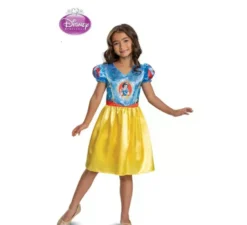 Basic Plus Costume da principessa Biancaneve per bambina