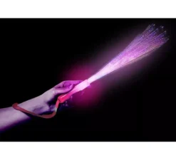 Bastoncino in fibra ottica LED da 25 cm in colori assortiti