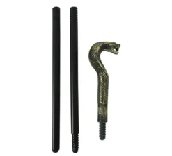Bastone con manico serpente 80 cm