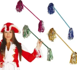 Bastone di majorette colori assortiti 60 cm