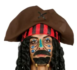 Bellissimo costume da pirata caraibico per uomo