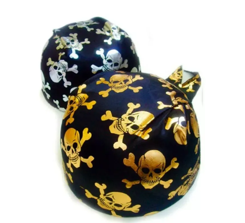 Berretto da pirata oro e argento colori assortiti