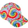 Berretto hippie a spirale colorato