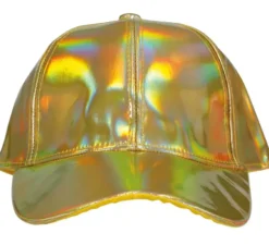 Berretto metallico dorato per adulti
