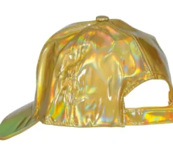 Berretto metallico dorato per adulti