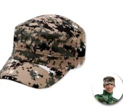 Berretto Militare Mimetico per adulti in diversi colori