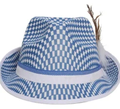 Berretto oktoberfest blu e bianco
