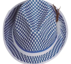 Berretto oktoberfest blu e bianco