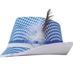 Berretto oktoberfest blu e bianco
