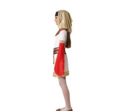Bianco Costume egiziano con Velo Ragazze