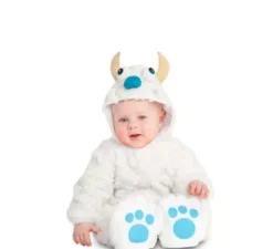 Bianco Yeti costume incappucciato Baby Baby