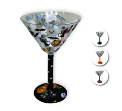 Bicchiere Cocktail Halloween nei modelli assortiti 12x8x18 cm