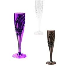 Bicchiere da champagne per Halloween in vari colori
